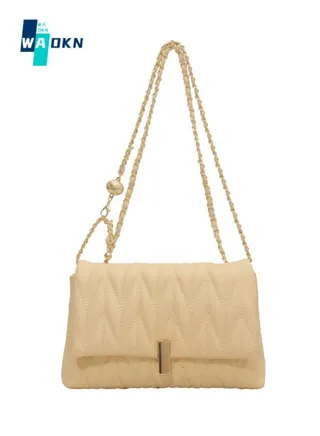 Women's Diamond Texture Shoulder Bag, Ladies Multi-function Chain Armpit Bag Small Bag Carry Bag Gift Bag, Simple Crossbody Bag Sling Bag Side Bag Handbag for College Students and Teenagers 