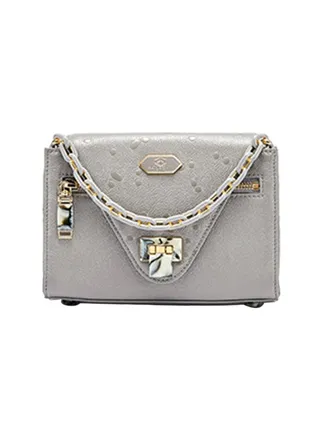 Trian Shoulder Bag Grey 