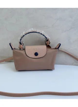 Longchamp Le Pliage mini Travel Bag Tote Bag included Mini Shoulder Straps 
