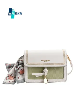 Students' New Fashion and Popular Small Square Bag Girls Fresh and Sweet Silk Scarf Shoulder Bag Diagonal Bag 