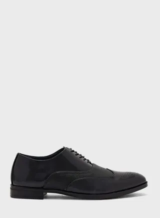 Dual Tone Wing Cap Formal Lace Ups