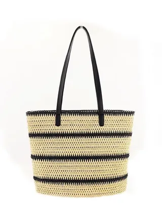 New High-Capacity Machine Woven One Color Paper Rope Woven Bag 