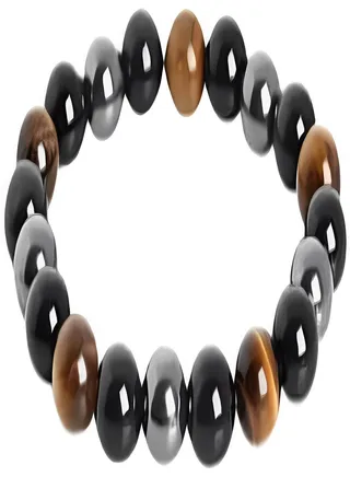 Black Hematite Bristle (Assorted Colors) 
