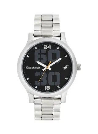 boys Stainless Steel Round Analog Wrist Watch 38051SM07 