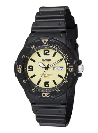 Boys' Youth Quartz Analog Watch MRW-200H-5BVDF - 41 mm - Black 