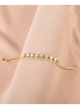 Zirconic Stainless Steel Bracelet 