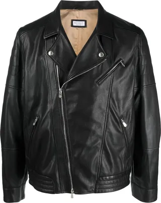 Leather Biker Jacket
