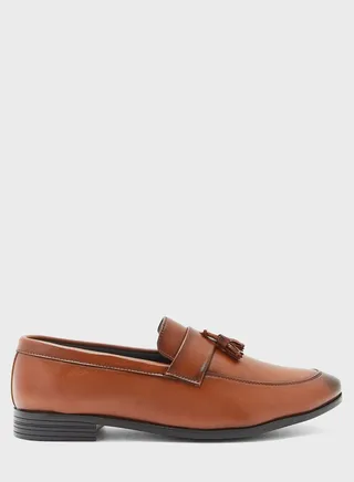 Tassel Detail Formal Slip Ons