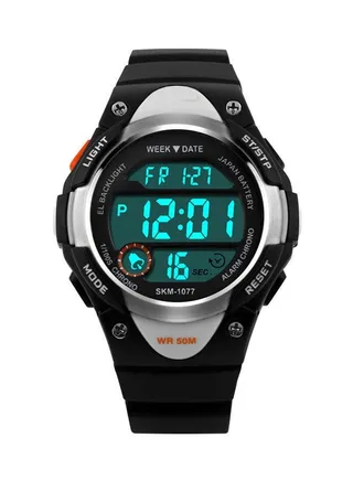 Water Resistant Digital Watch 1077 