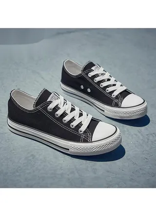 Couple Canvas Shoes New Breathable Flat Shoes Casual Shoes Student Shoes 