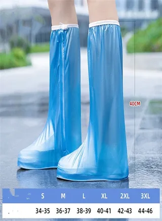 Anti Slip Thickened Children's Rain Boots Blue 