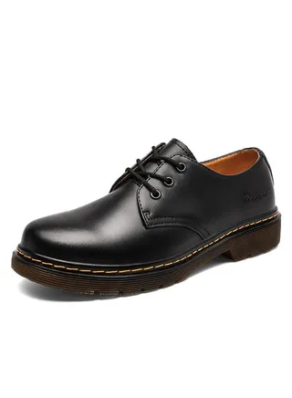 New Men's Business Leather Shoes 