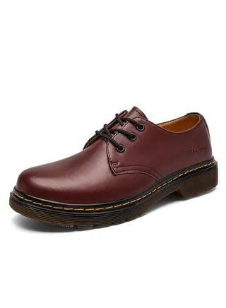New Men's Business Leather Shoes 