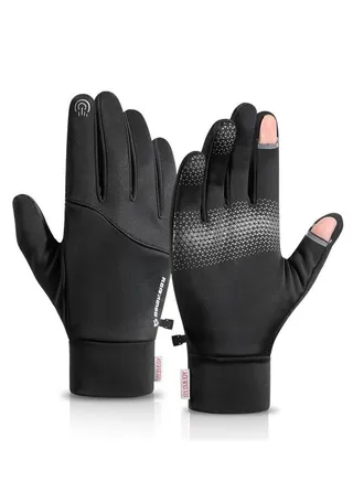 Suitable For Cycling In Winter Warm And Plush Gloves 