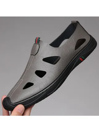 New Men's Business Leather Shoes 