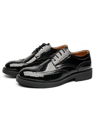 Versatile Retro Casual Leather Shoes 