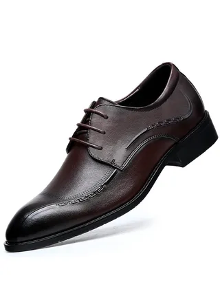 New Men's Business Leather Shoes 