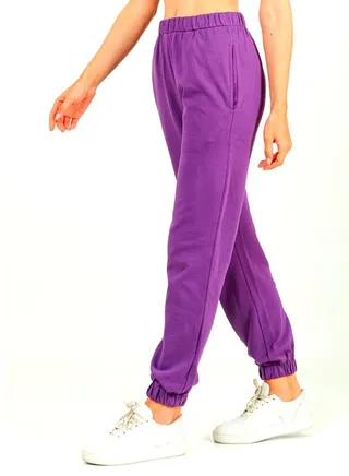 Women Sweatpants Purple 