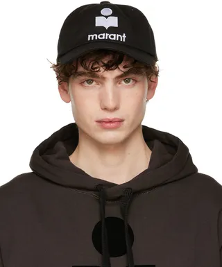 Isabel Marant Black Tyronh Cap
