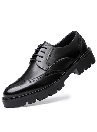 New Men's Business Leather Shoes 