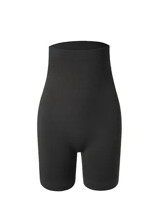 Women's High Waist Sports Shorts Black 