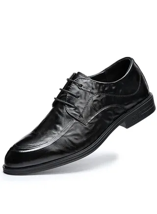New Men's Business Leather Shoes 