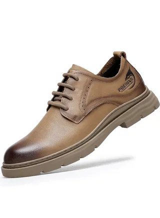 New Men's Business Leather Shoes 