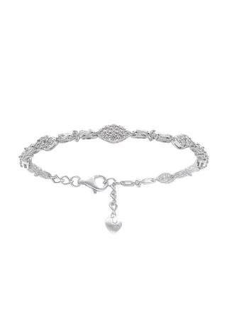 Sparkling Elegance Women's Bracelet with Lobster Clasp Gift for Women 