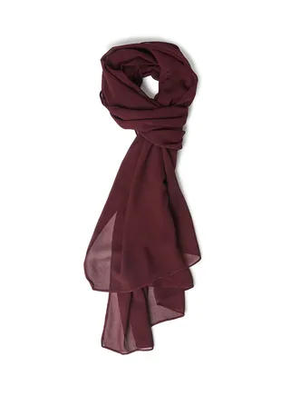 Solid Hijab Wine 