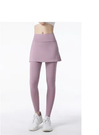 Yoga Fake two-piece sweatpants Pink 