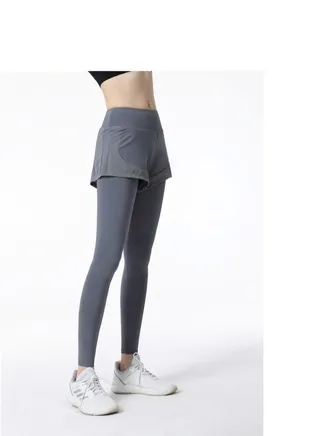 Yoga Fake two-piece sweatpants Grey 