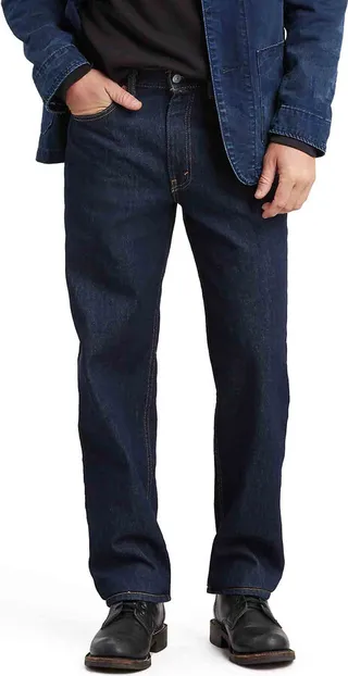 Levi's 550 Relaxed Fit Men's Jeans (Big & Tall) - Rinse