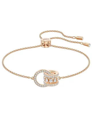 Stone Studded Charm Detail Bracelet 