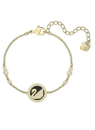 Stone Studded Swan Bracelet 