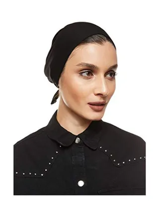 Adjustable Under Scarf Black 