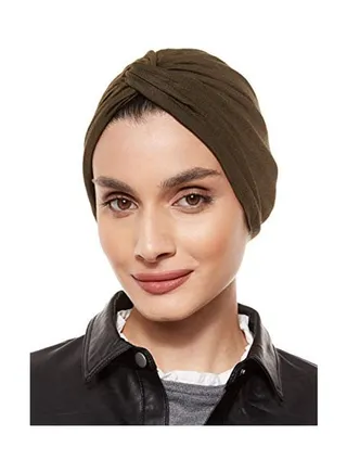 Stretchable Turban Army Green 