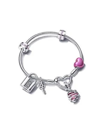Pandora Intertwined Heart Bracelet 