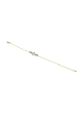 14K Gold Plated Elements Chain Bracelet 