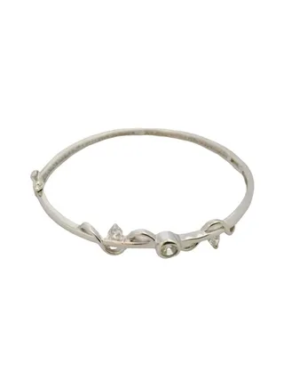 Pure 925 Sterling Silver Top Fashion Bracelet 