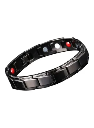 Removable Magnetic Therapy European And American Titanium Bracelet 