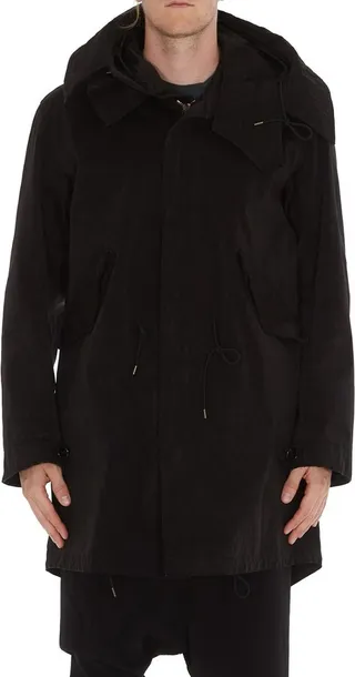 Ten C Hooded Parka Coat