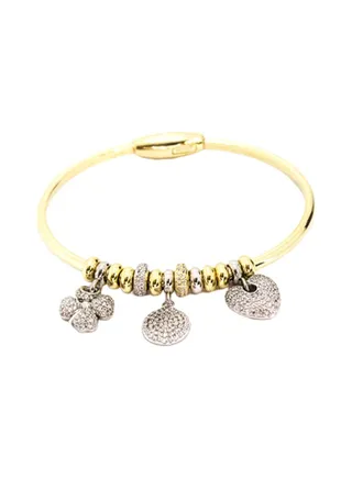 Pure 925 Sterling Silver Stylish Bangle 