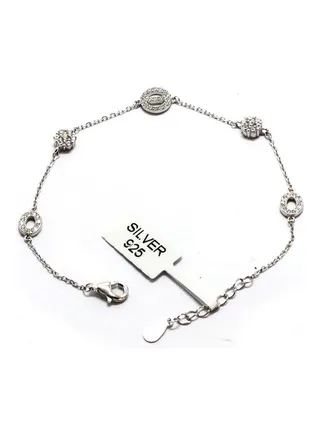 925 Sterling Silver Fashionable Bracelet 