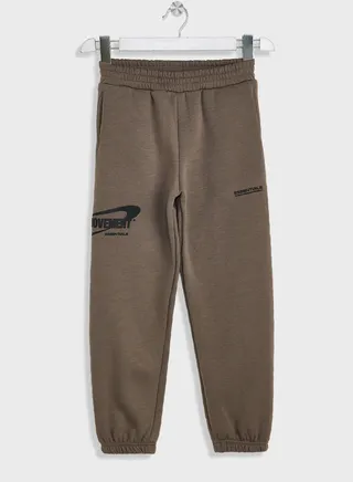 Kids Space Printed Joggers 