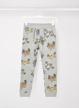 Baby/Kids Printed Sweatpants Grey 
