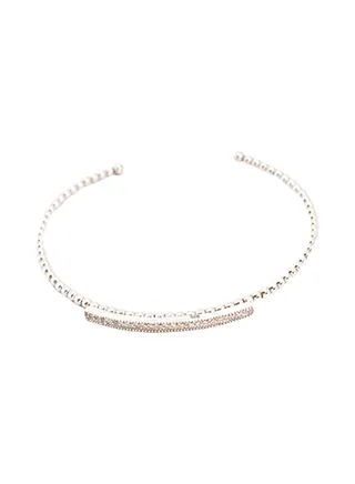 Pure 925 Sterling Silver Top Fashion Bangle 