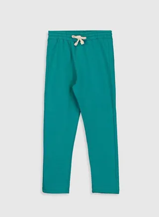 Kids Mid-Rise Drawstring Sweatpants Turquoise 