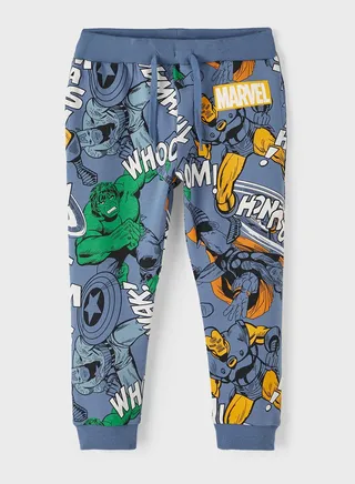 Kids Marvel Print Sweatpants 