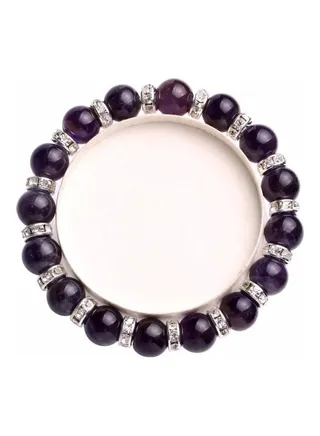 Amethyst Crystals Bracelet 