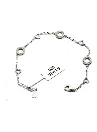 925 Sterling Silver Fashionable Bracelet 
